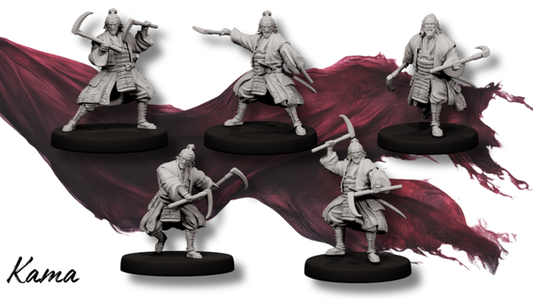 Forged Path - Tokugawa Bushido - Kama - DnD/Pathfinder/TTRPG Figure
