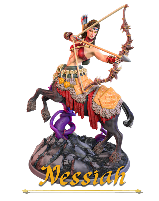 Jugglers Miniatures - Nessiah the Centaur - 75mm Pin Up/Figure/Model/Diorama