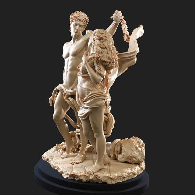 Authorseries Studio - Apollo and Daphne - 75mm Pin Up/Figure/Model/Diorama