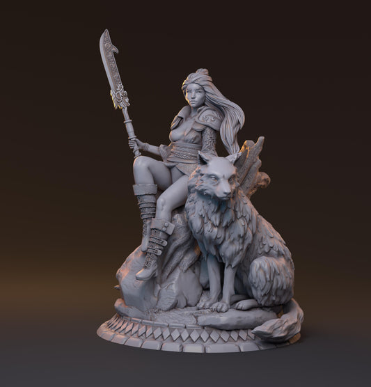 Hardwitch Games - Orita & Okami - 32/75mm Pin Up/Figure/Model/Diorama - Helios3DPrinting