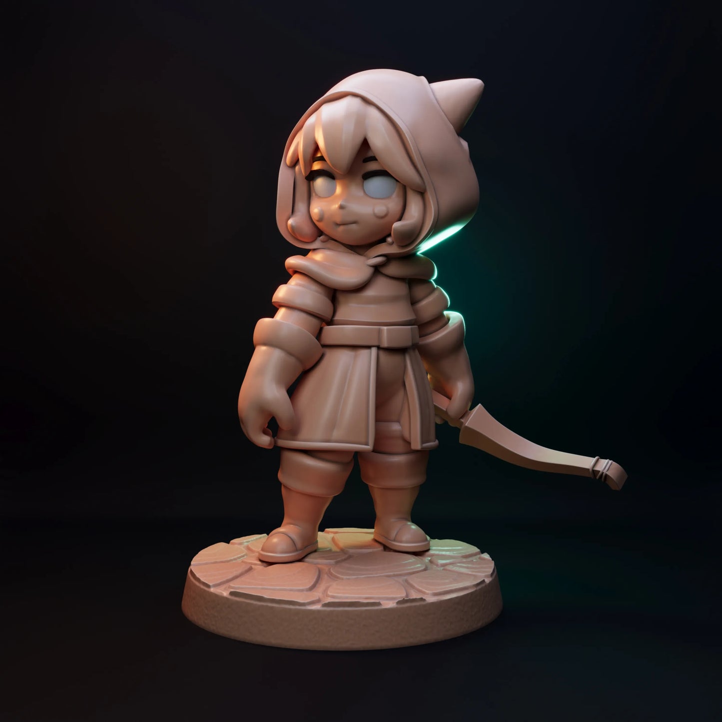 Flashzy - Little Winter Tail - Mont - 75mm Pin Up/Figure/Model/Diorama
