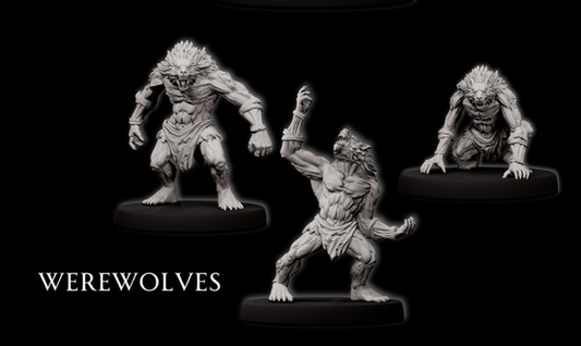 Forged Path - Willowbrook Underworld - Werewolf - DnD/TTRPG Figure/Miniature