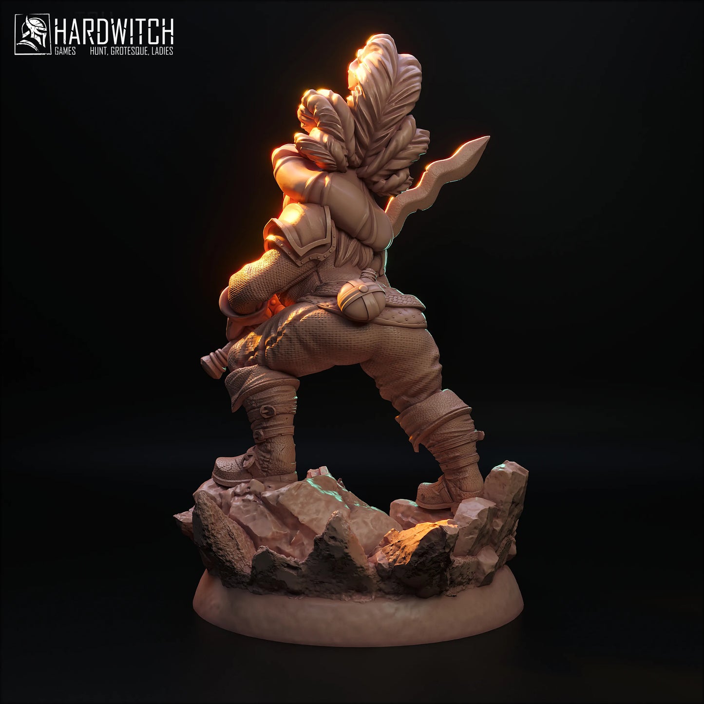 HardWitch Games - Blazing Blades - Gaptyr - DnD/TTRPG Figure/Miniature