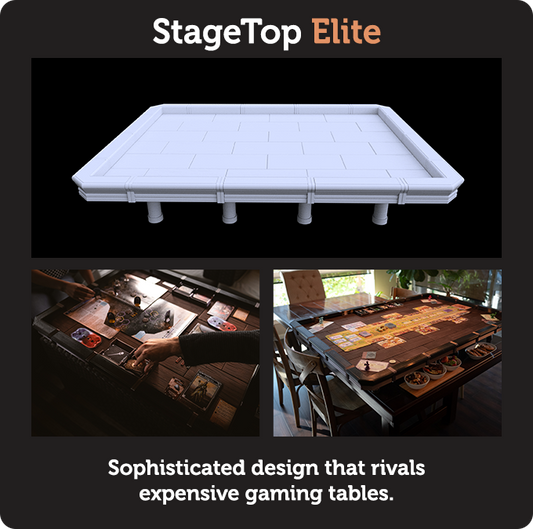 StageTop: 3D Printed Modular Gaming Board/Table - Elite Version