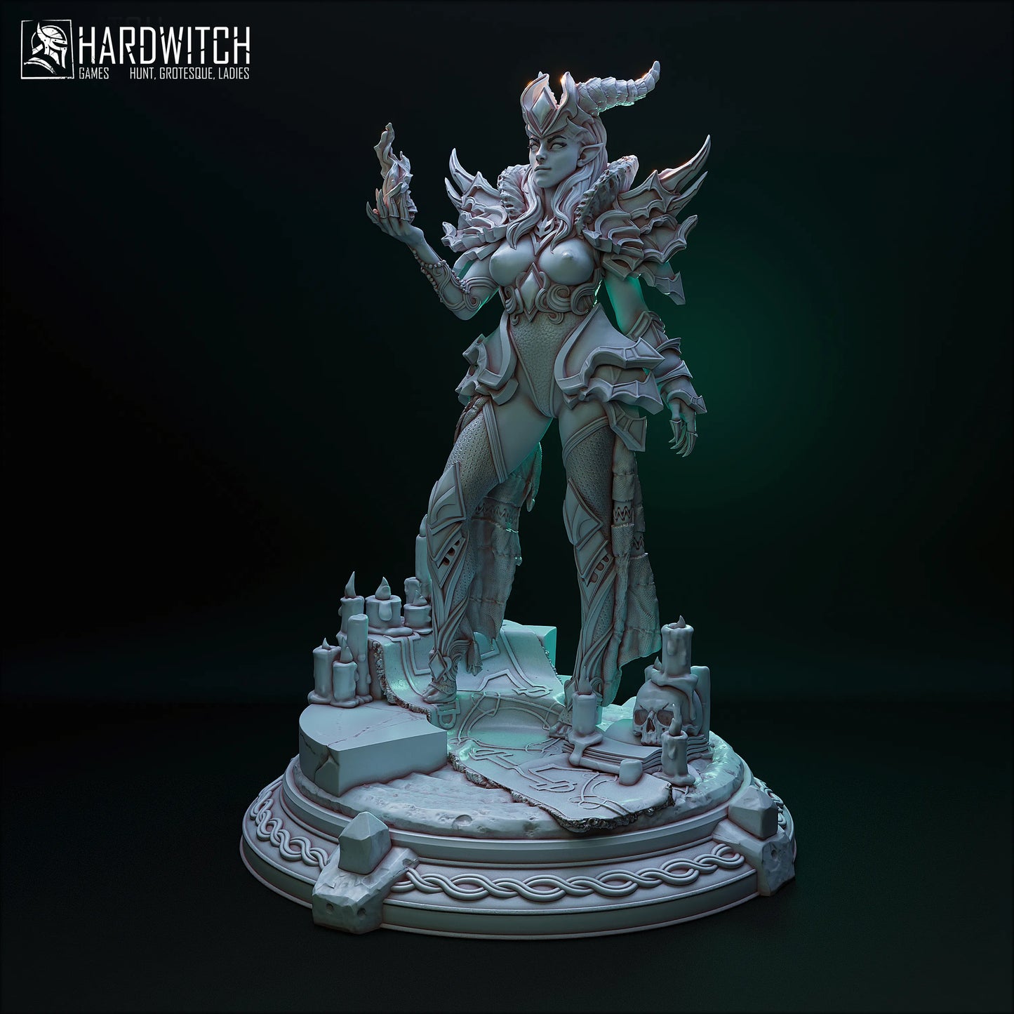HardWitch Games - Yggdrasil - Sardora Vanthim - 75/100mm Pin Up/Figure/Model/Diorama