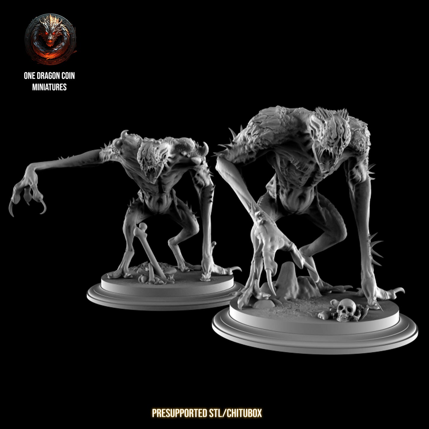 One Dragon Coin - Heavy Hive Drone - DnD/TTRPG Figure/Miniature