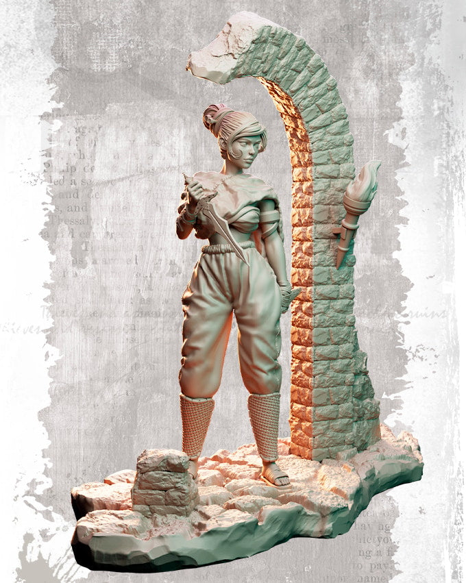 Nocturna - Alice, Secrets Keeper - 32/75mm Pin Up/Figure/Model/Diorama