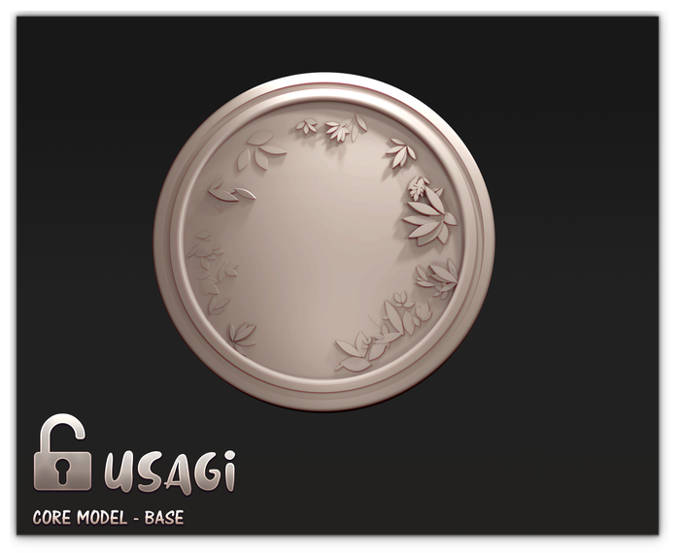 Doki3D - Usagi - 75mm Pin Up/Figure/Model/Diorama