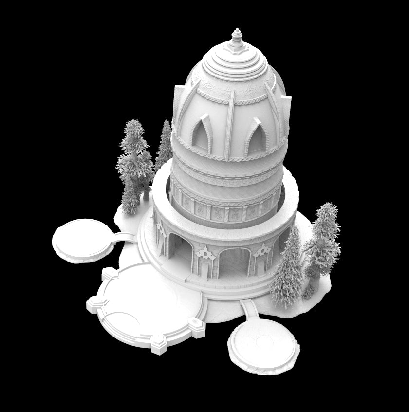 Possibly Cool Dice Tower - Elven - DnD/TTRPG/Roleplaying/Wargames