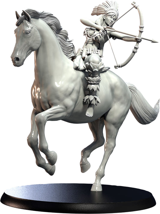 3D IPStudios - Female Warriors #1 - Aiyana - Pin Up/Figure/Figurine/Diorama - Helios3DPrinting