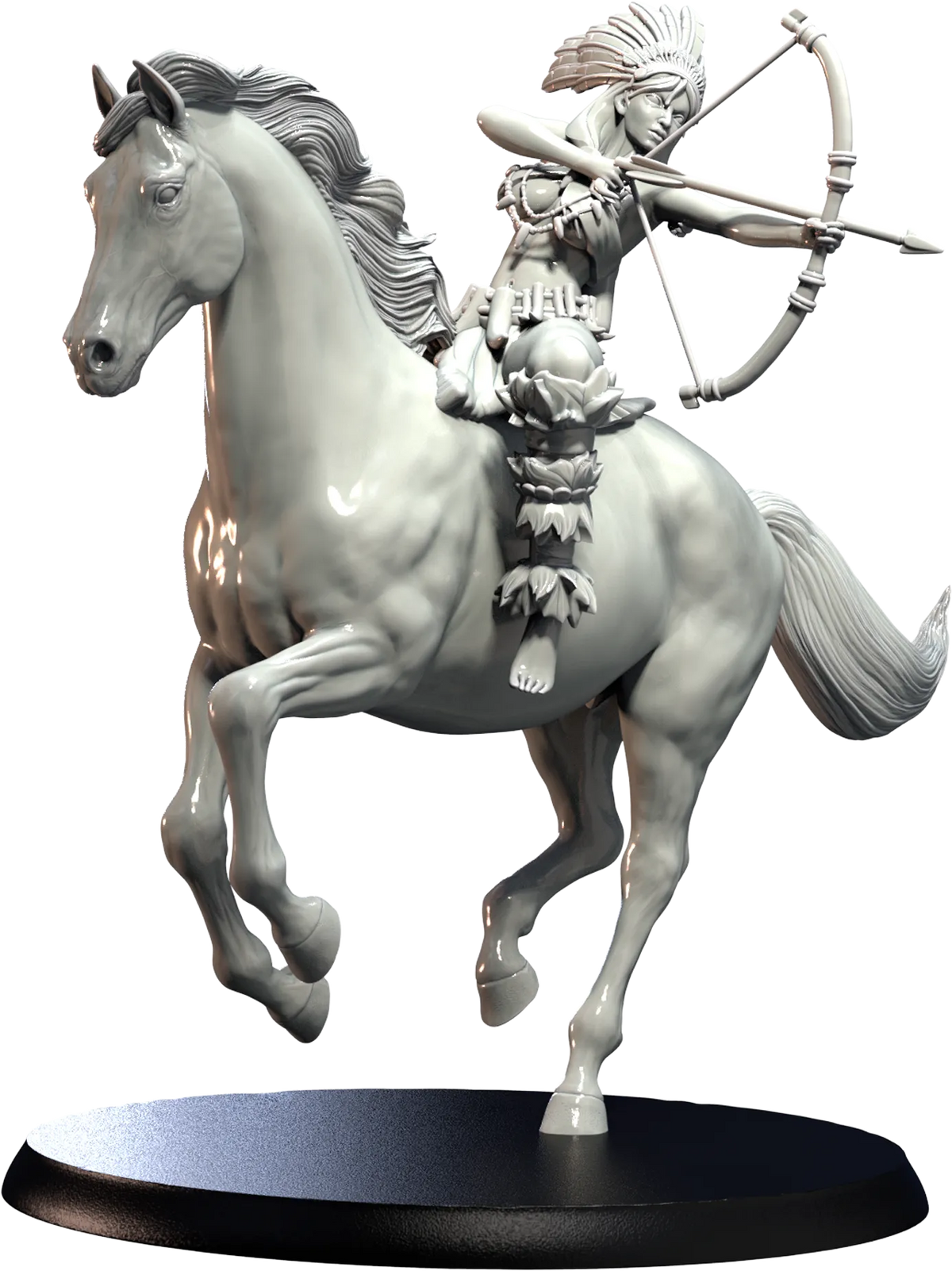 3D IPStudios - Female Warriors #1 - Aiyana - 75mm Pin Up/Figure/Model/Diorama