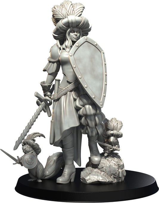3D IPStudios - Female Warriors #1 - Aria - Pin Up/Figure/Model/Diorama - Helios3DPrinting