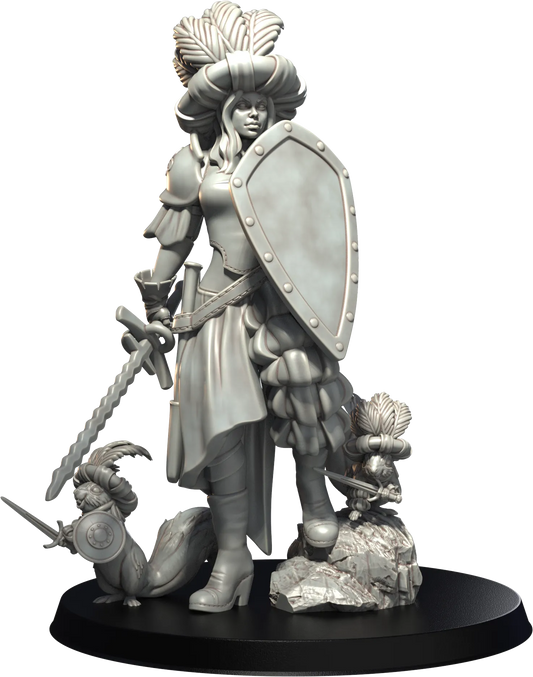 3D IPStudios - Female Warriors #1 - Aria - 75mm Pin Up/Figure/Model/Diorama