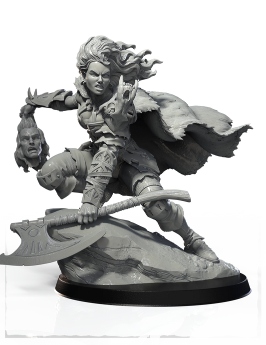 Fantasy Warriors - Astrid the Northern - 75/120mm Pin Up/Figure/Model/Diorama