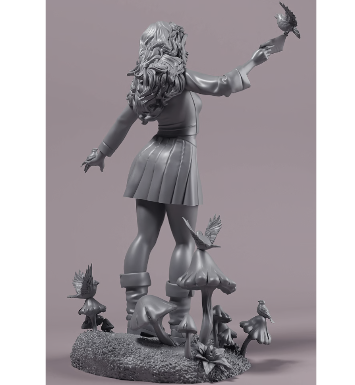 Authorseries Studio - Morning Birds - 75mm Pin Up/Figure/Model/Diorama