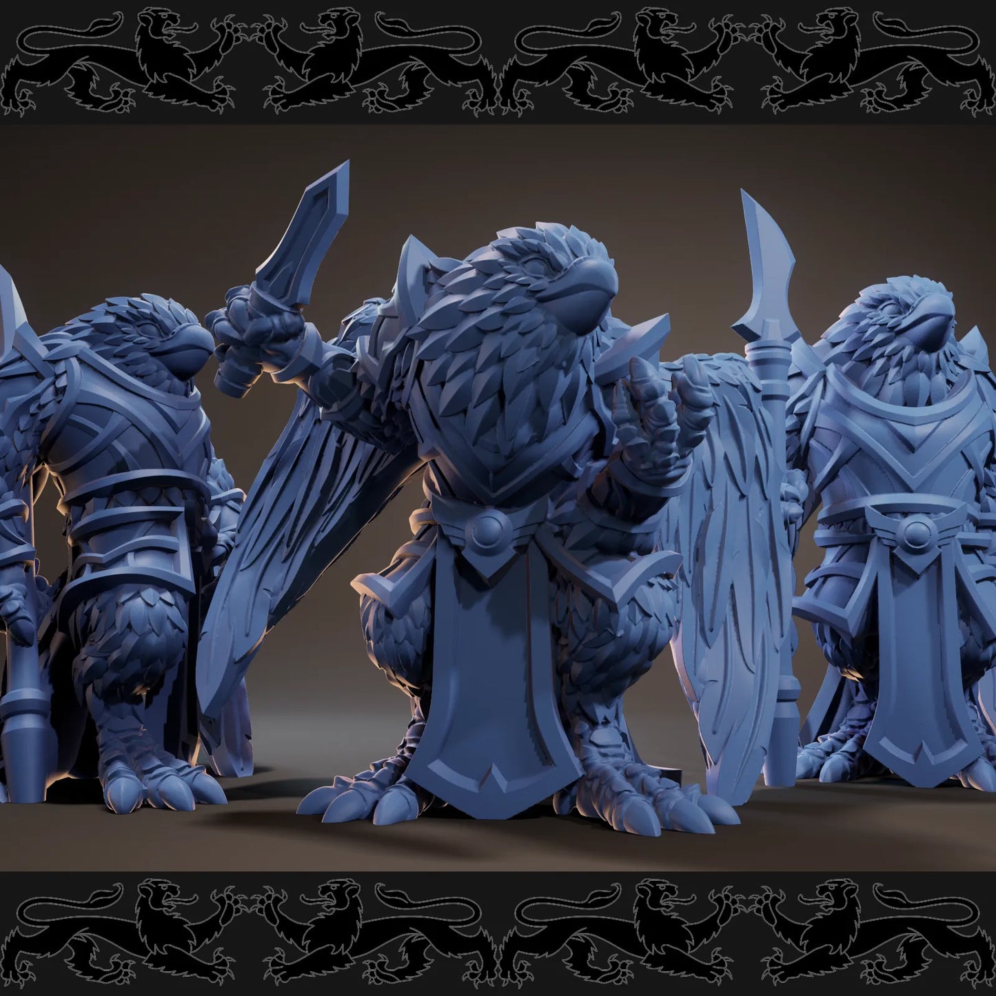 Brayan Nafarrate - Bestiary #3 - Aarakocra - DnD/TTRPG Figure/Miniature