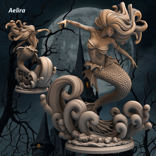 Print Fantasy - Heroes of Eldengaard 3 - Aelira - 75mm Pin Up/Figure/Model/Diorama