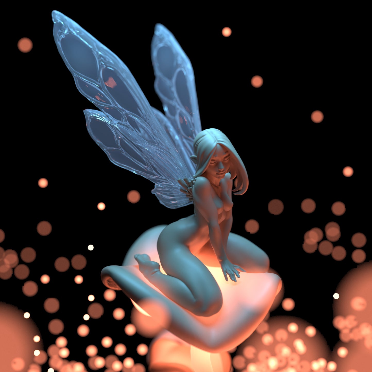 Blackthorn Miniatures - Noon Faerie - 75mm Pin Up/Figure/Model/Diorama