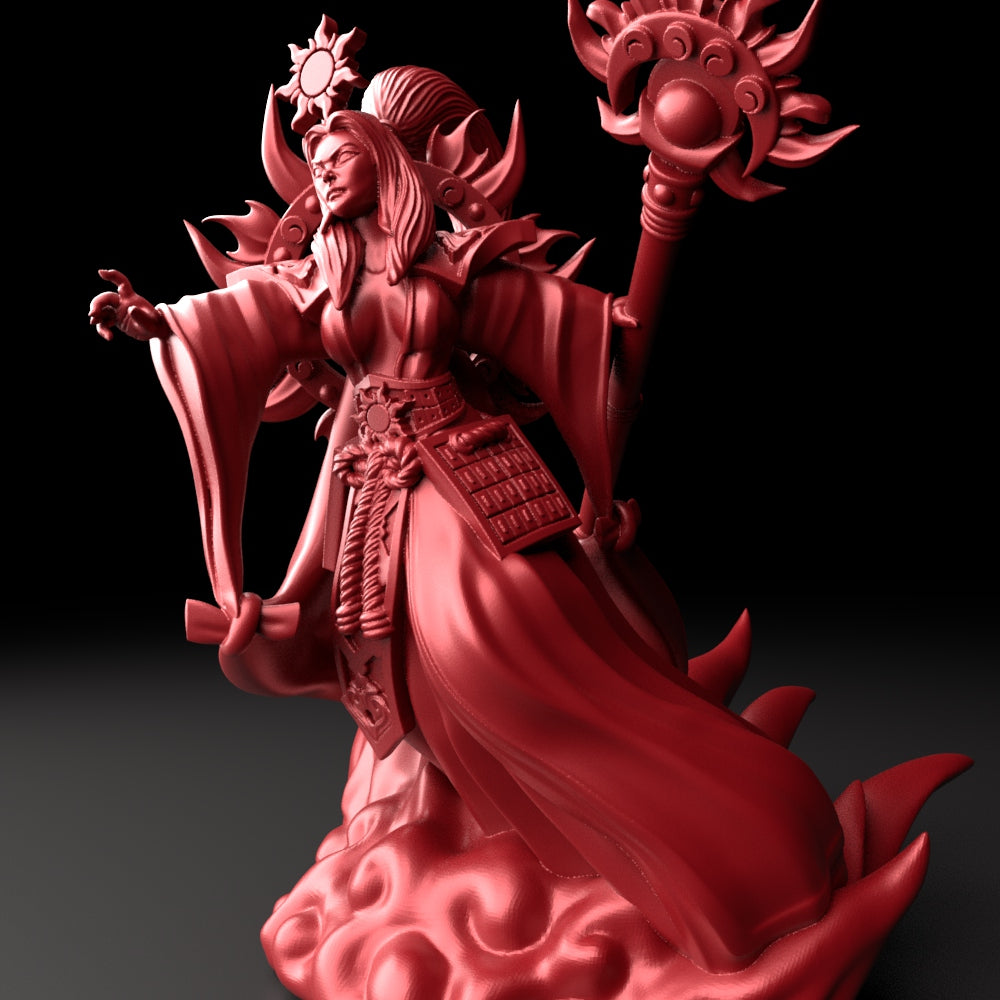 Brayan Nafarrate - Bestiary #5 - Amaterasu #3 - DnD/TTRPG Figure/Miniature