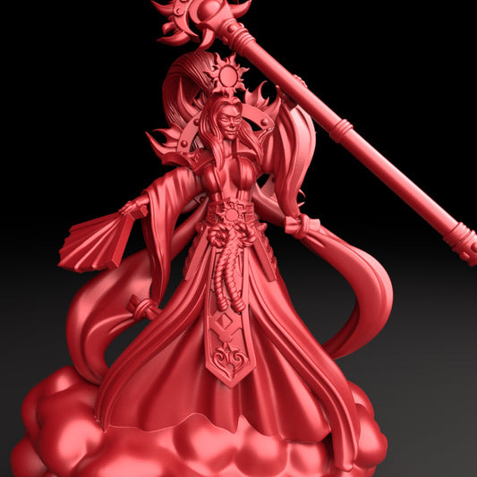 Brayan Nafarrate - Bestiary #5 - Amaterasu #2 - DnD/TTRPG Figure/Miniature
