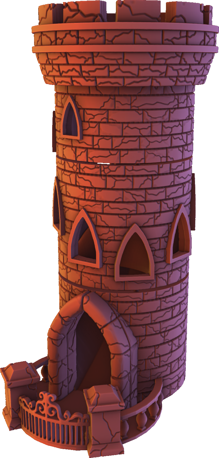 Hera'Stone - Ancient Dice Tower - DnD/TTRPG/Roleplaying/Wargames