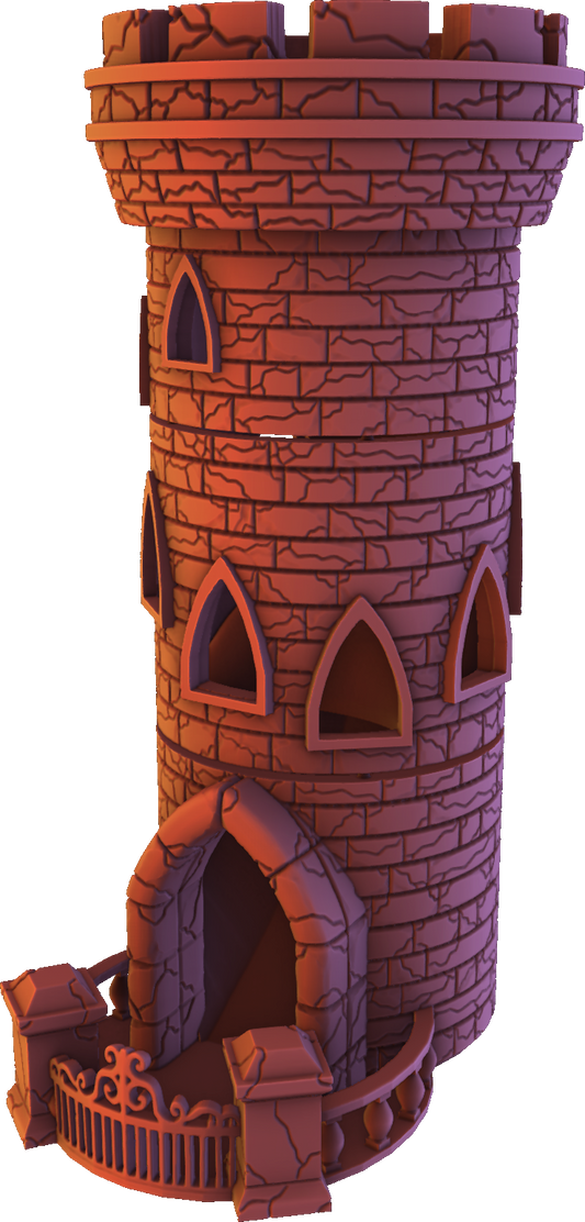 Hera'Stone - Ancient Dice Tower - DnD/TTRPG/Roleplaying/Wargames