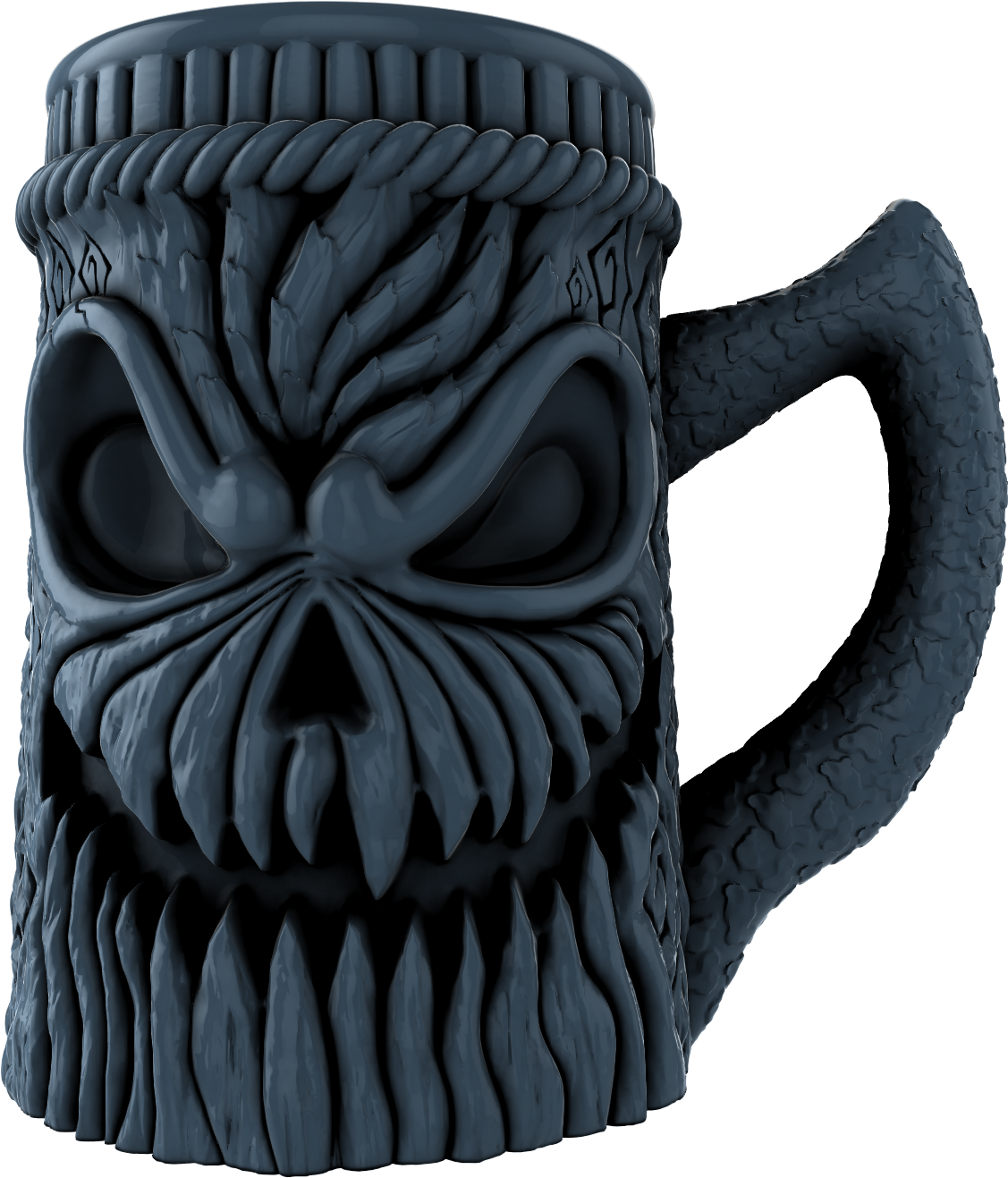 Digital Creative Works - Pumpkin Mug #1 - Halloween Prop/Decoration