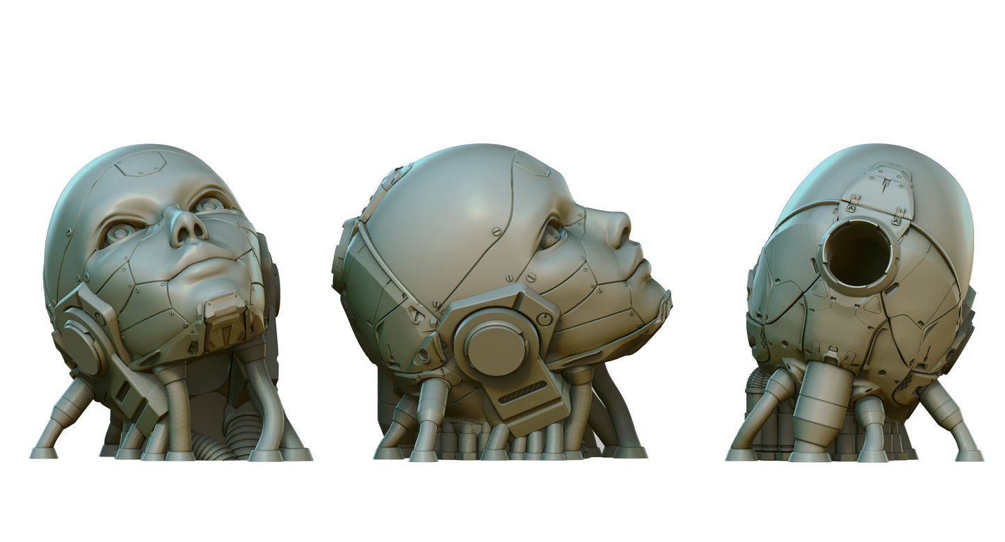 Crab Miniatures - Sci-Fi Dice Towers - Android - DnD/TTRPG/Roleplaying/Wargames