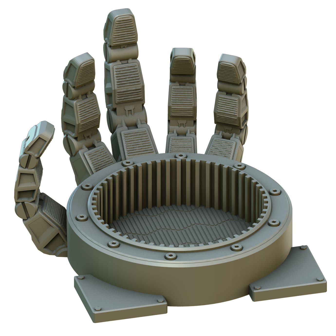 Crab Miniatures - Sci-Fi Dice Trays - Android - DnD/TTRPG/Roleplaying/Wargames