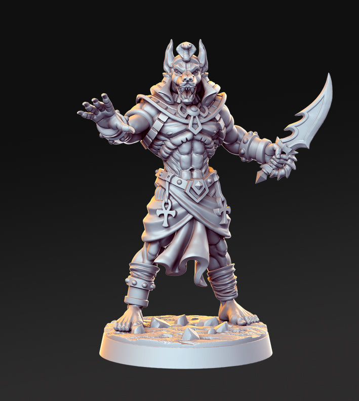 RN Estudio - Sands of Time #1 - Anubti Warrior #1 - DnD/TTRPG Figure/Miniature