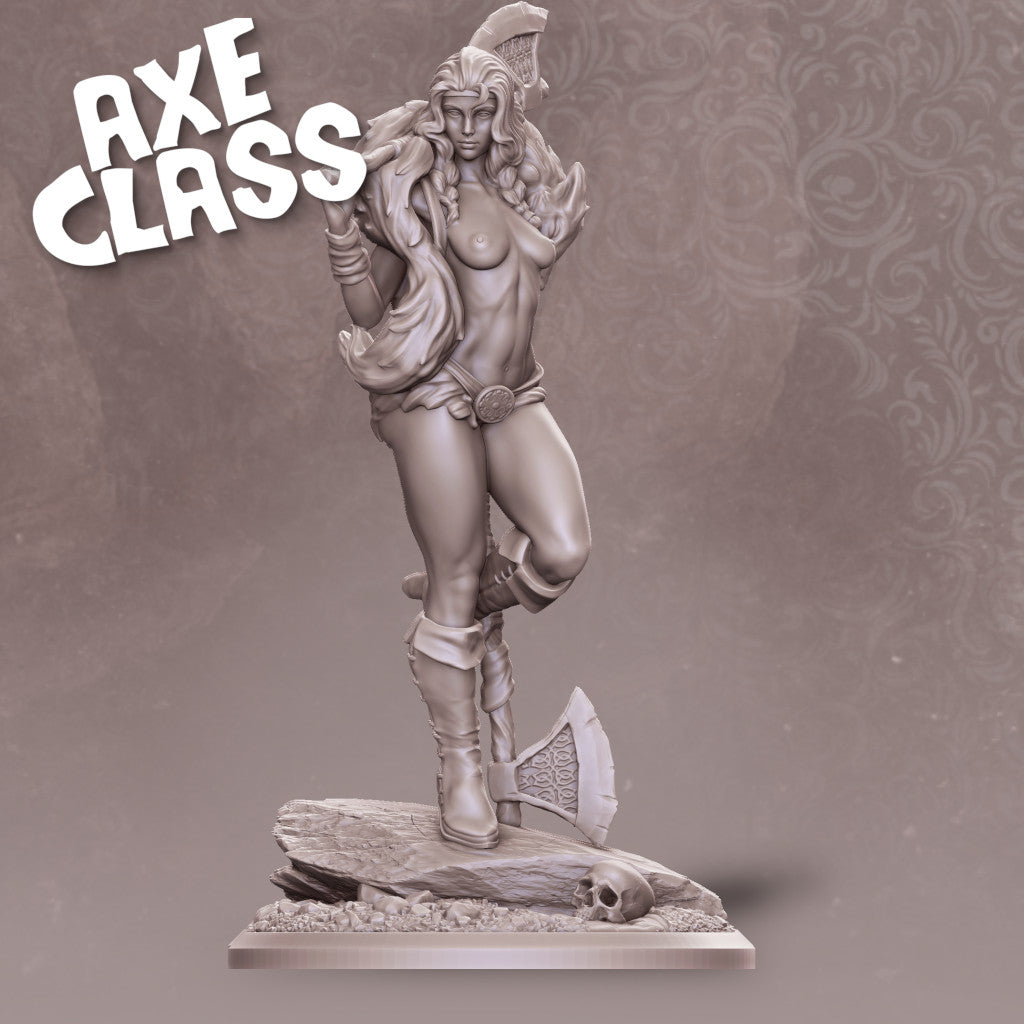 Nomad Sculpts - Barbarian Apprentice - 75mm Pin Up/Figure/Model/Diorama