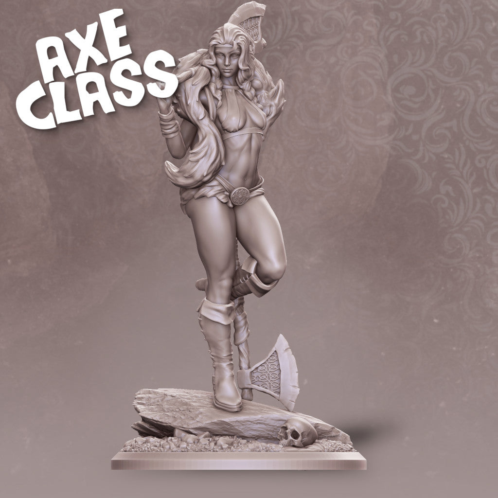 Nomad Sculpts - Barbarian Apprentice - 75mm Pin Up/Figure/Model/Diorama