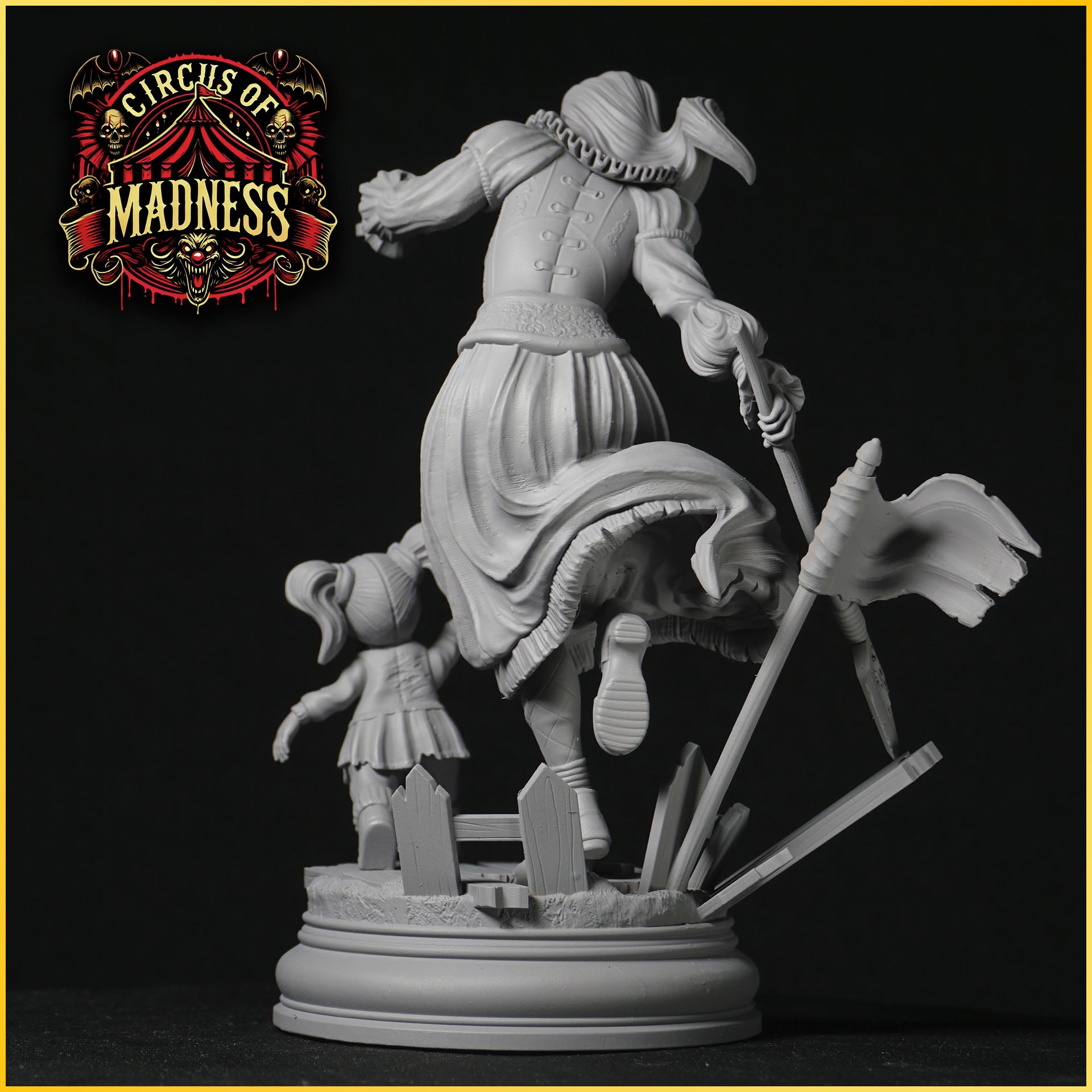 Underworld Miniatures - Circus of Madness  - Aradia - 32/75/120mm Pin Up/Figure/Model/Diorama - Helios3DPrinting
