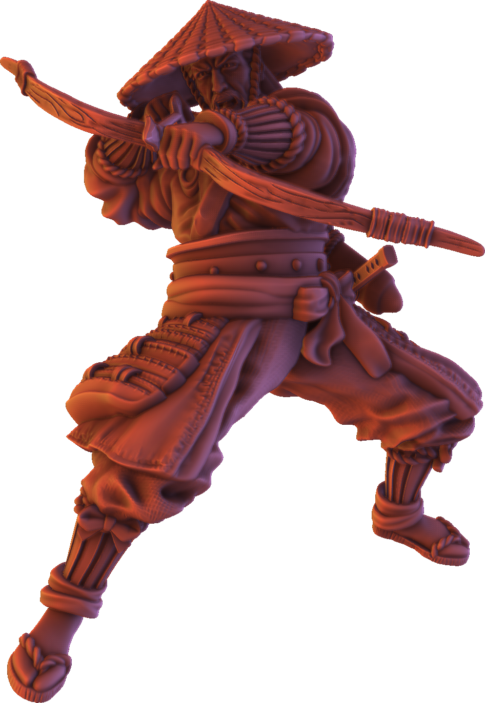 Forged Path - Tokugawa Bushido - Cavalry Archer - DnD/Pathfinder/TTRPG Figure