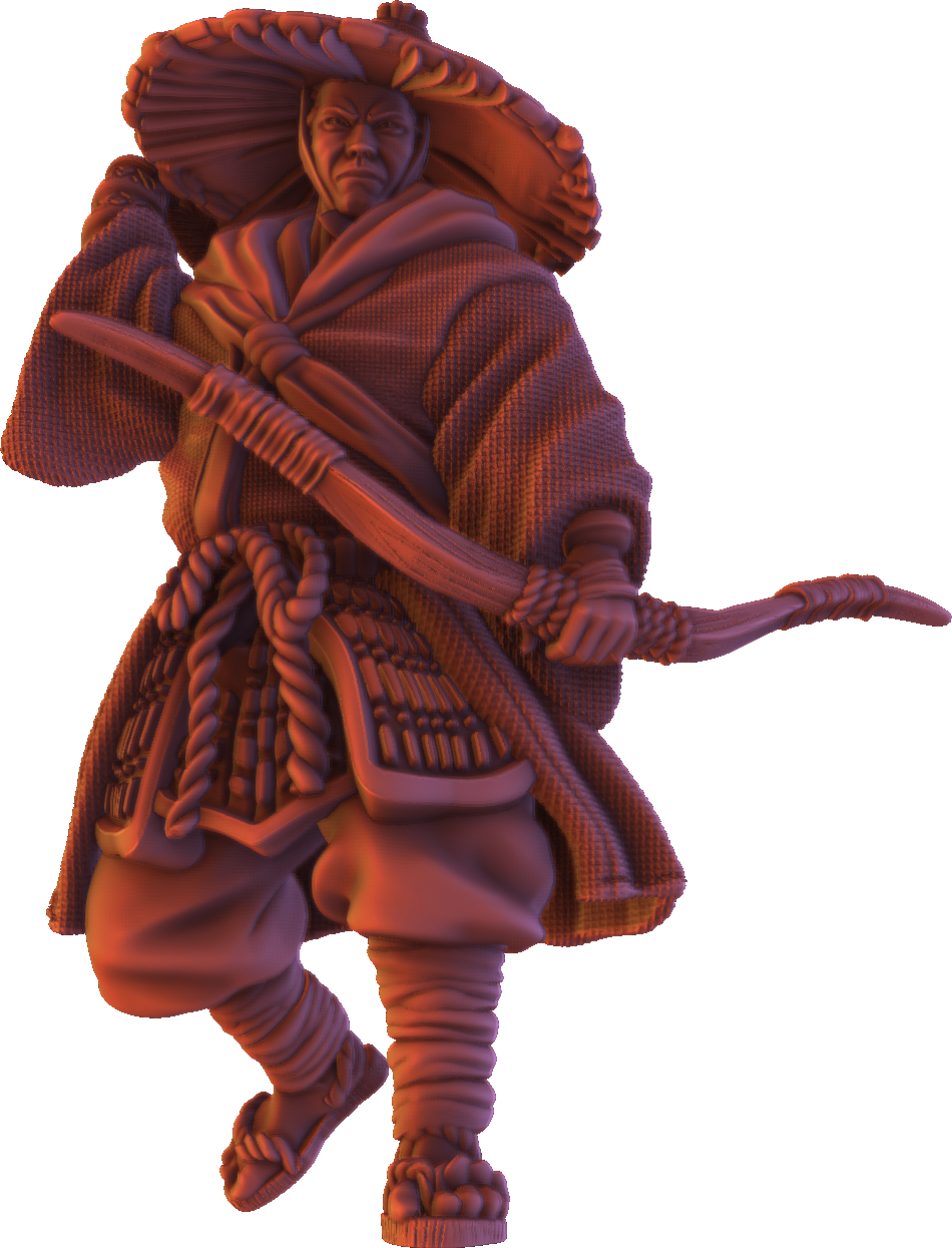 Forged Path - Tokugawa Ronin - Archer - DnD/Pathfinder/TTRPG Figure