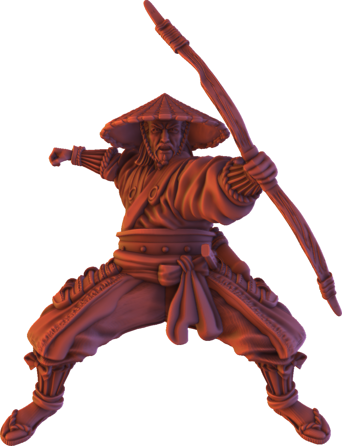 Forged Path - Tokugawa Bushido - Cavalry Archer - DnD/Pathfinder/TTRPG Figure