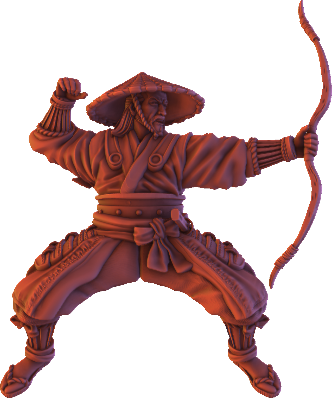 Forged Path - Tokugawa Bushido - Cavalry Archer - DnD/Pathfinder/TTRPG Figure