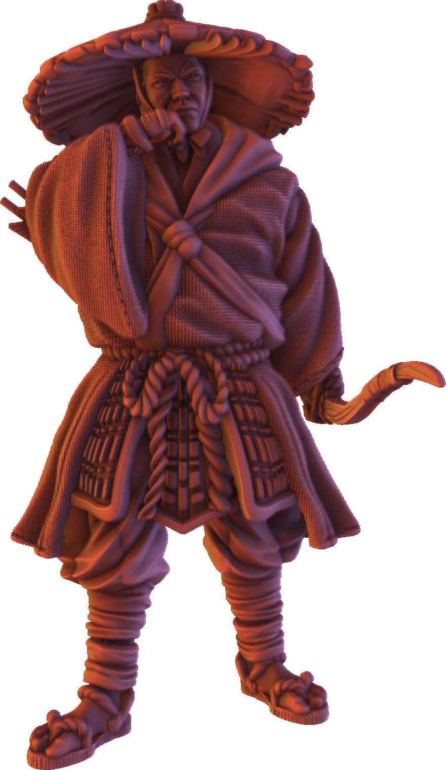Forged Path - Tokugawa Ronin - Archer - DnD/Pathfinder/TTRPG Figure