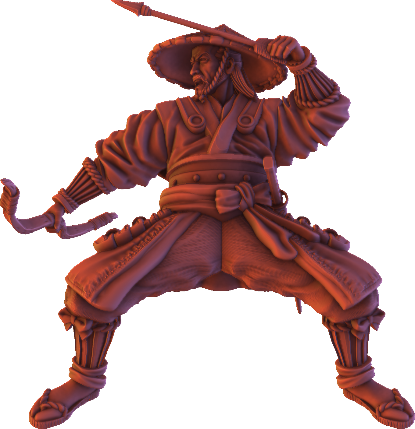 Forged Path - Tokugawa Bushido - Cavalry Archer - DnD/Pathfinder/TTRPG Figure