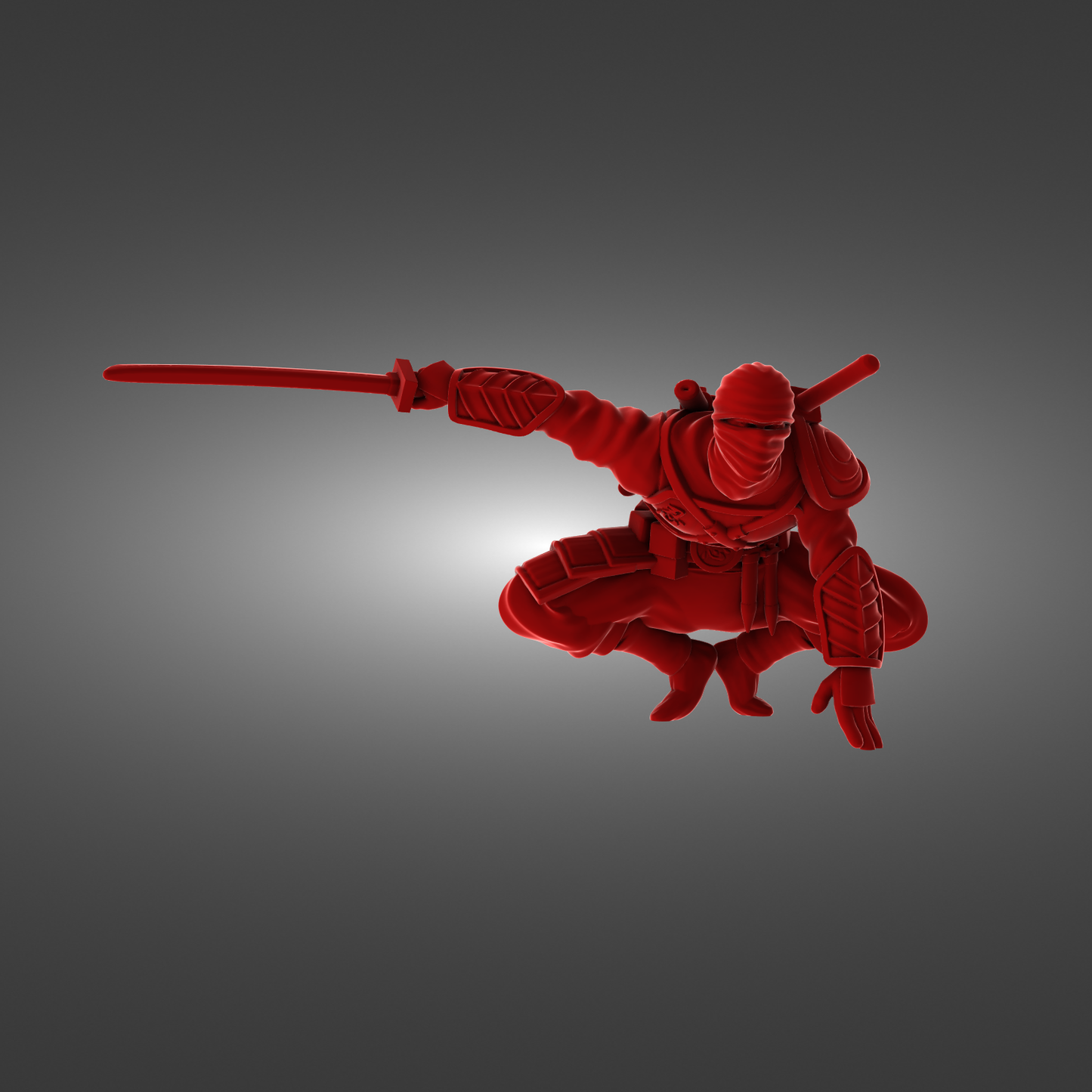 YourNeighborKnight - Bushido 2 - Armored Shinobi - DnD/TTRPG Figure/Miniature