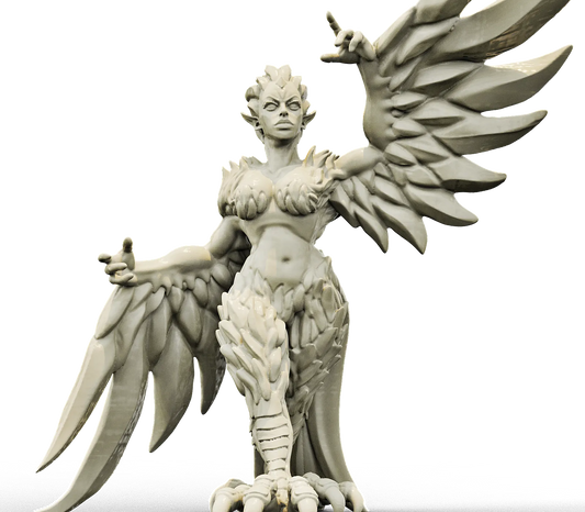 Brayan Nafarrate - Bestiary #4 - Harpy #2 - DnD/TTRPG Figure/Miniature