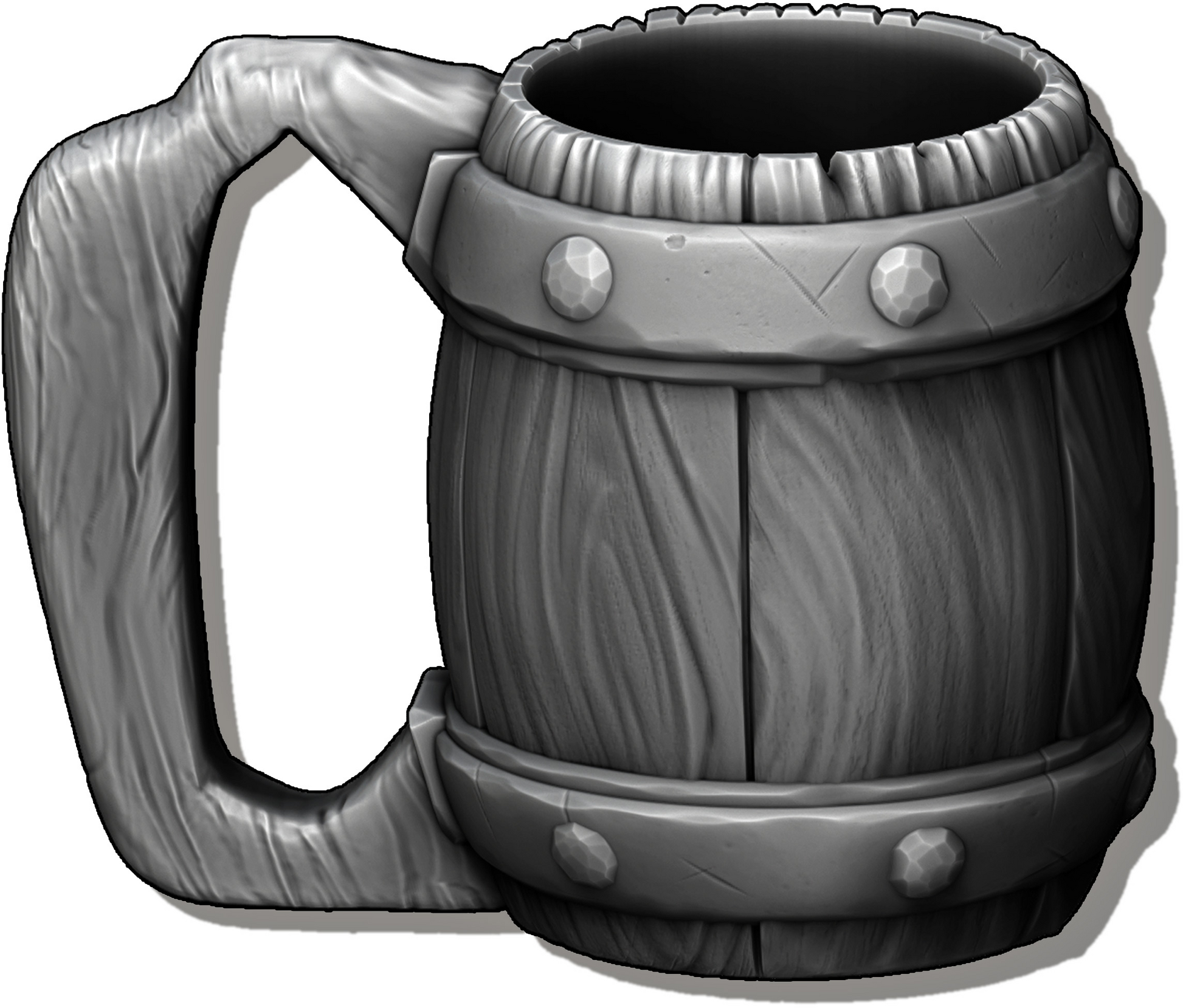 Ars Moriendi - Mythic Mugs - Tavern Mug No.2 - DnD/TTRPG/Roleplaying/Wargames - Helios3DPrinting
