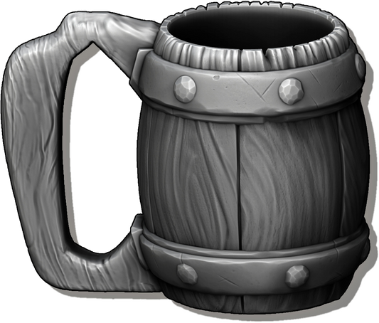Ars Moriendi - Mythic Mugs - Tavern Mug No.2 - DnD/TTRPG/Roleplaying/Wargames - Helios3DPrinting