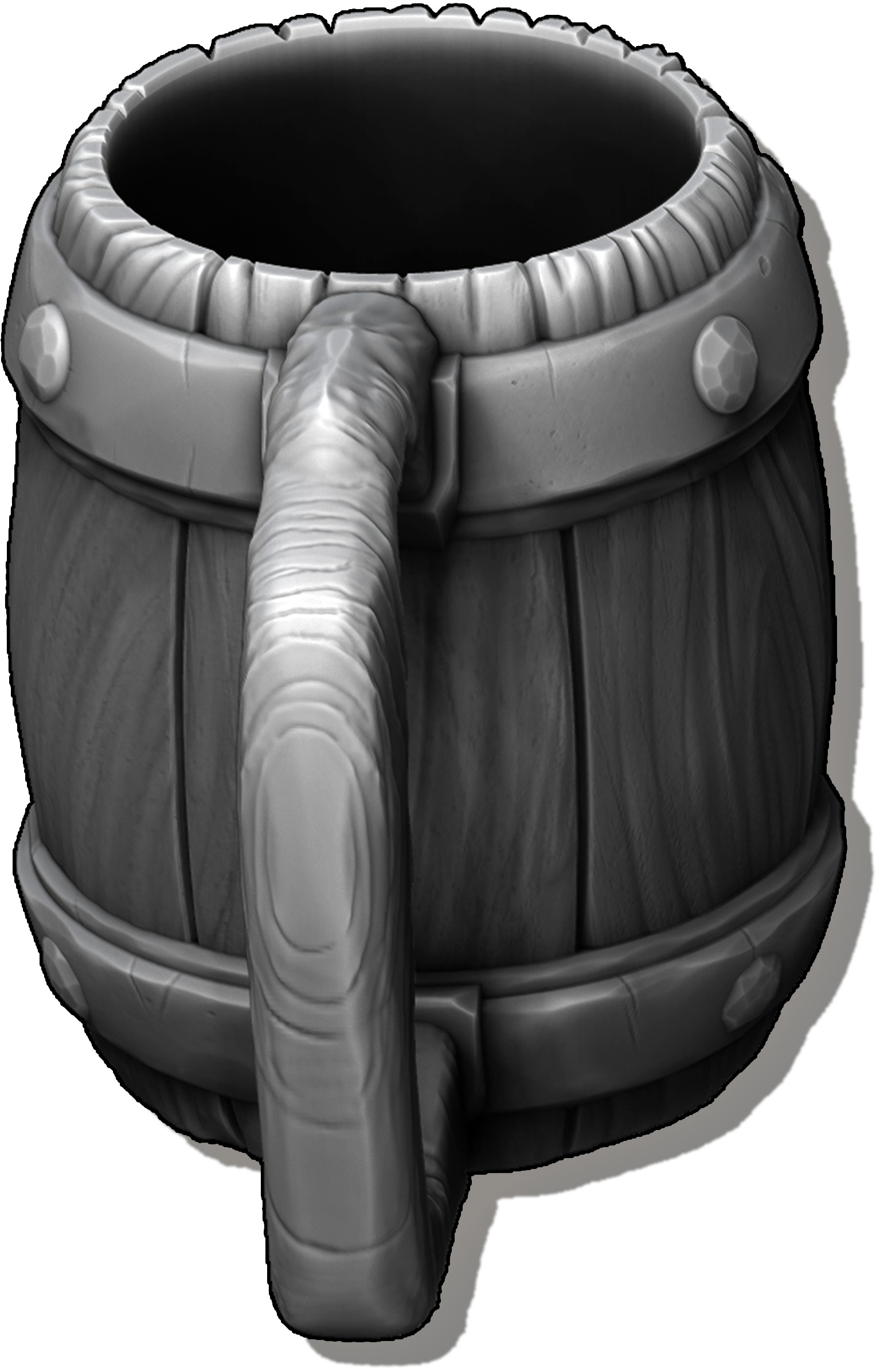 Ars Moriendi - Mythic Mugs - Tavern Mug No.2 - DnD/TTRPG/Roleplaying/Wargames - Helios3DPrinting