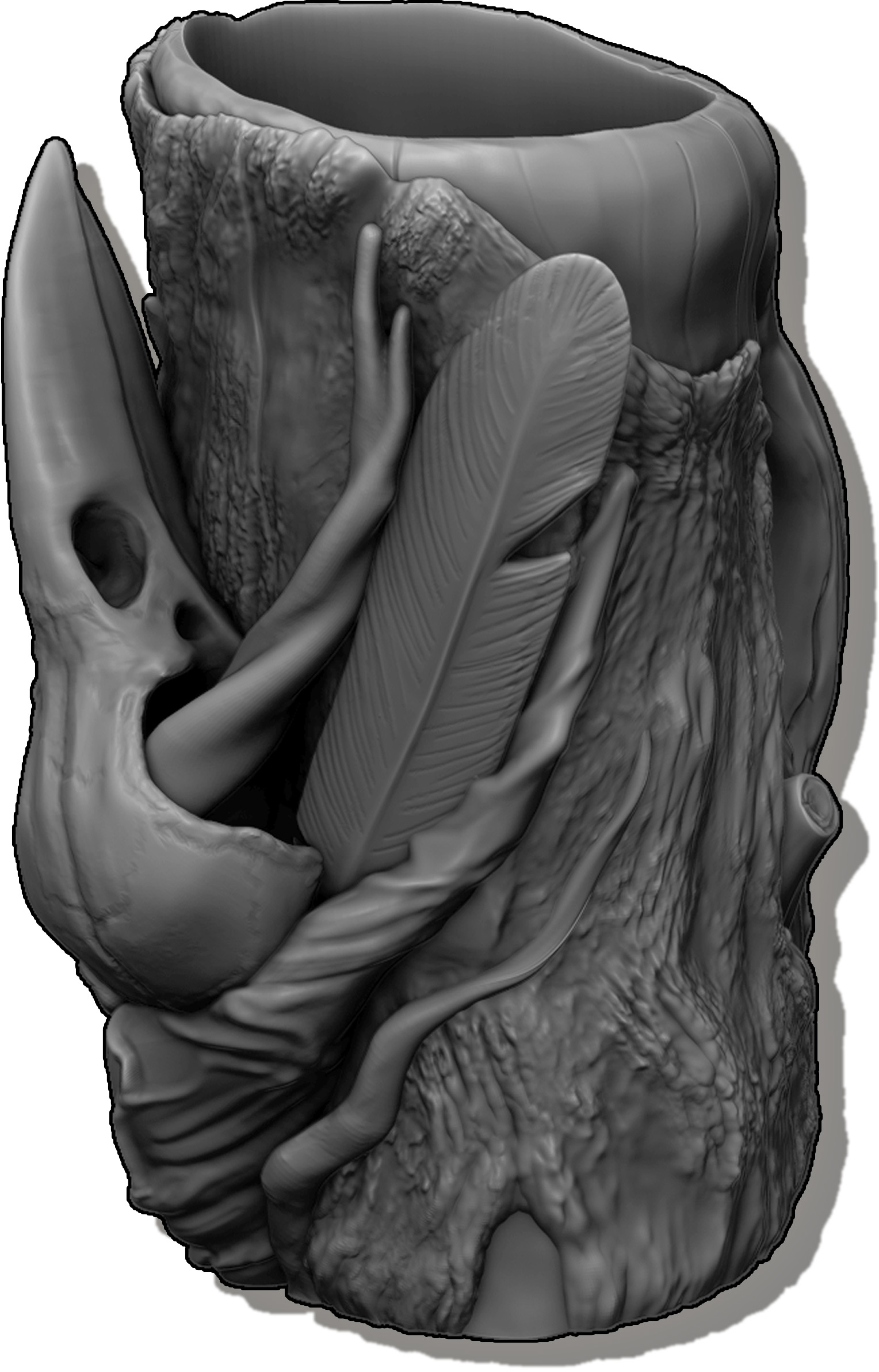 Ars Moriendi - Mythic Mugs - Druid - DnD/TTRPG/Roleplaying/Wargames - Helios3DPrinting