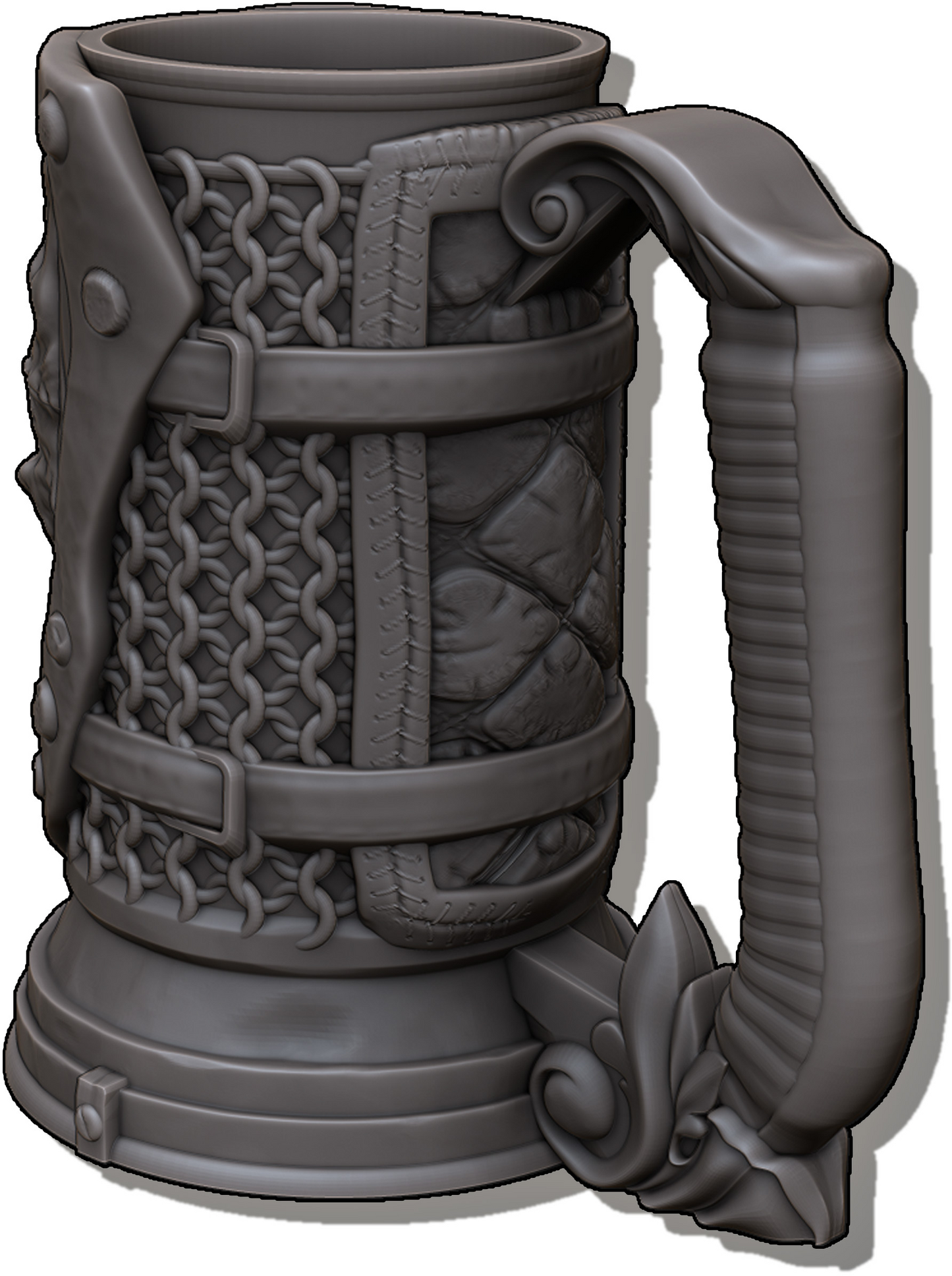 Ars Moriendi - Mythic Mugs - Fighter - DnD/TTRPG/Roleplaying/Wargames - Helios3DPrinting