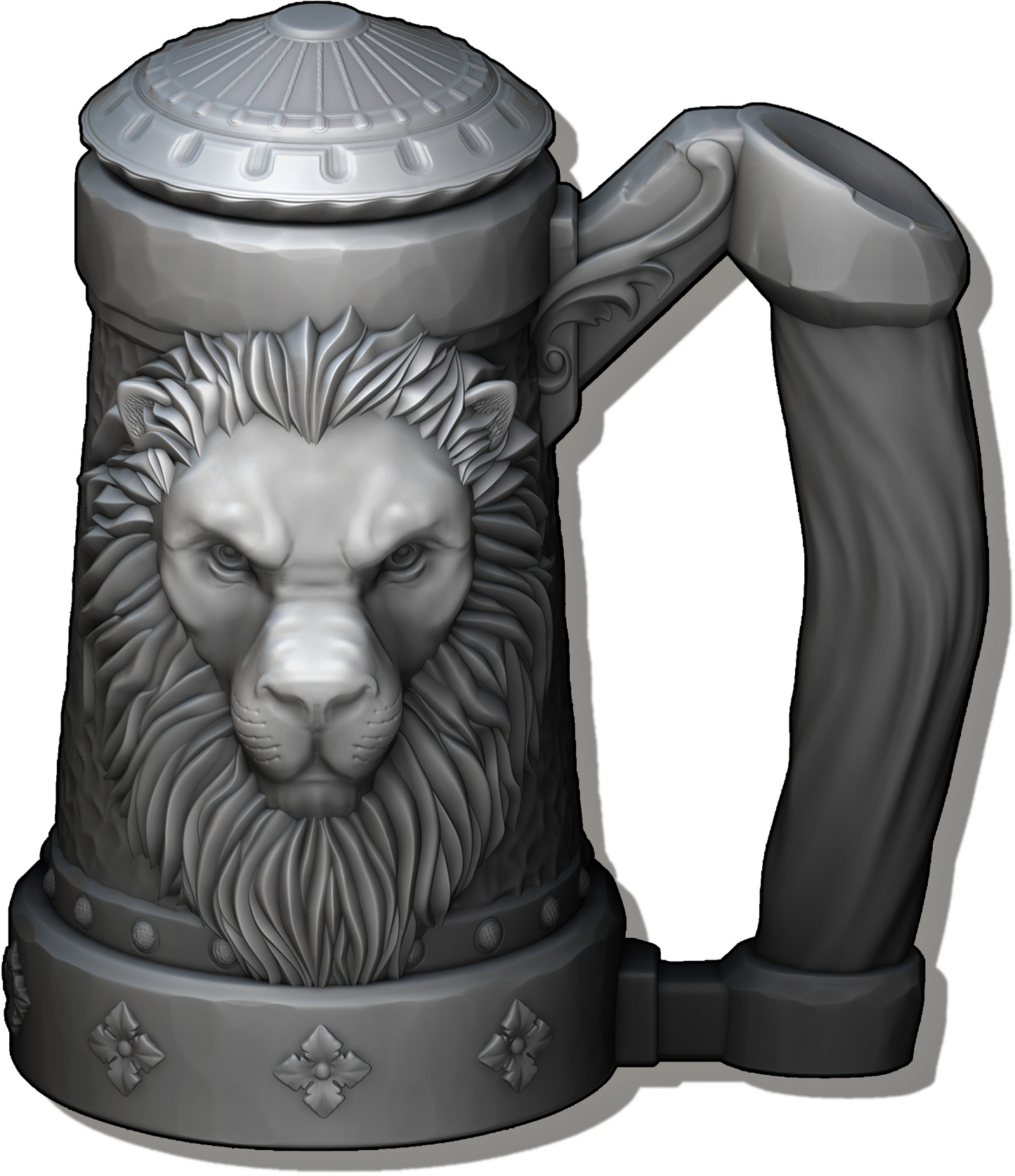 Ars Moriendi - Mythic Mugs - Lion's Brew - DnD/TTRPG/Roleplaying/Wargames - Helios3DPrinting
