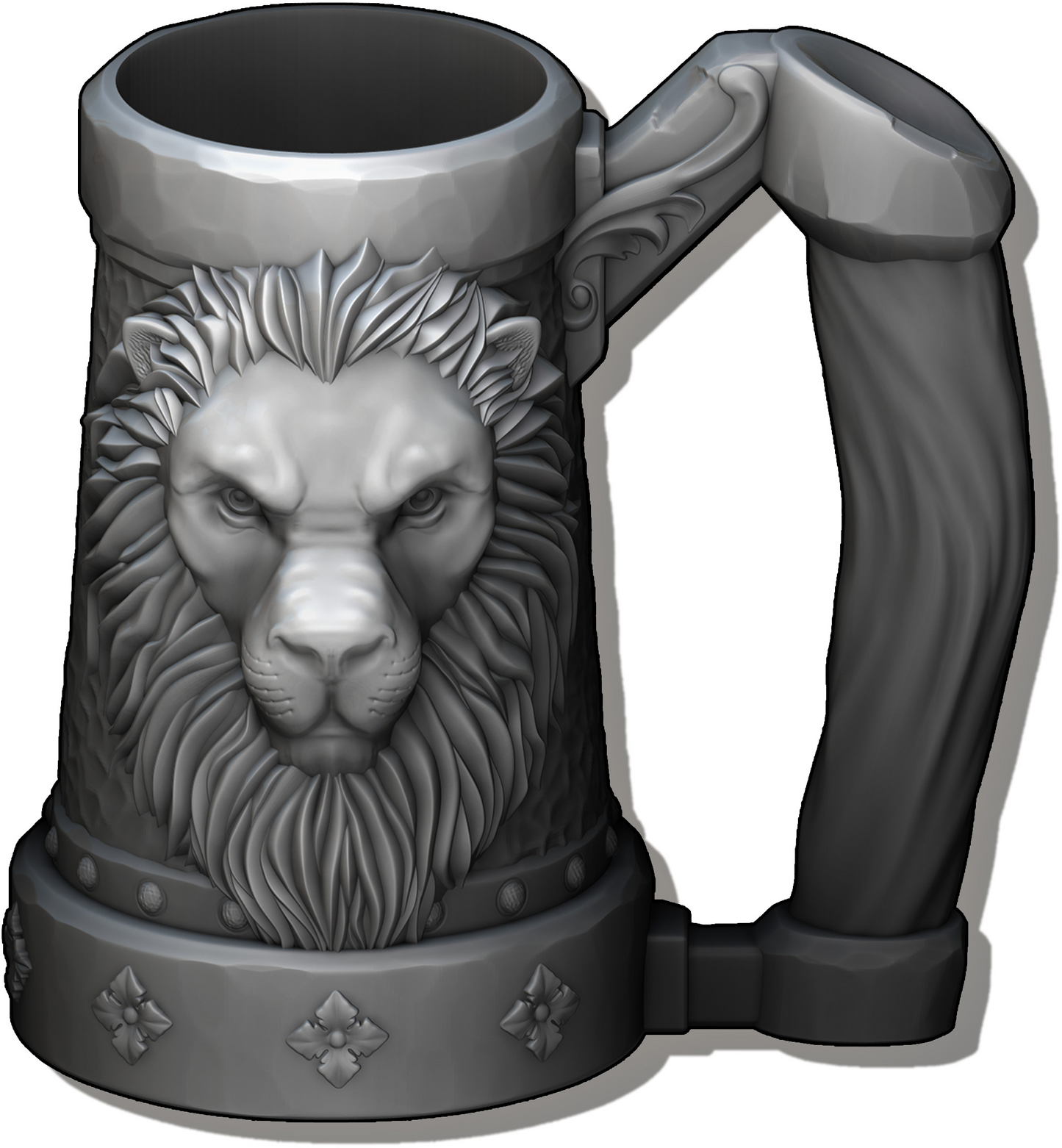 Ars Moriendi - Mythic Mugs - Lion's Brew - DnD/TTRPG/Roleplaying/Wargames - Helios3DPrinting