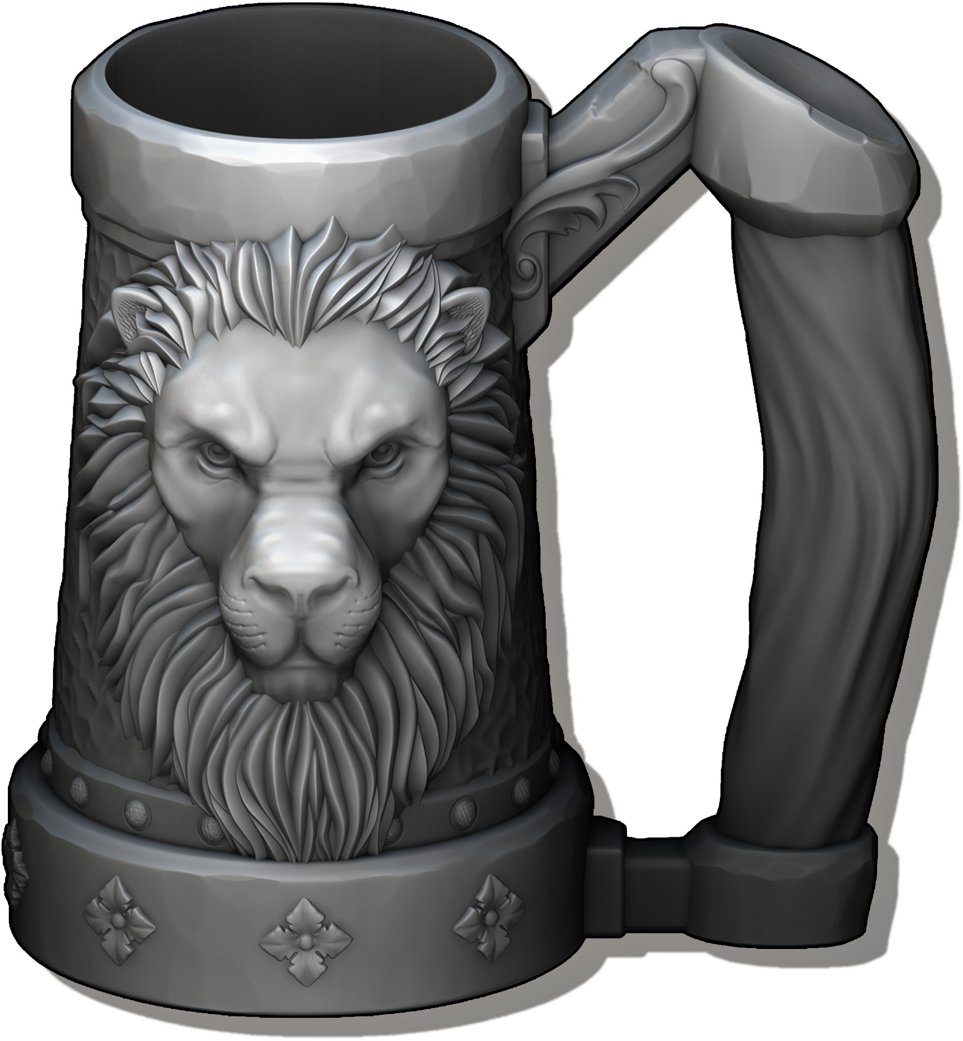 Ars Moriendi - Mythic Mugs - Lion's Brew - DnD/TTRPG/Roleplaying/Wargames - Helios3DPrinting