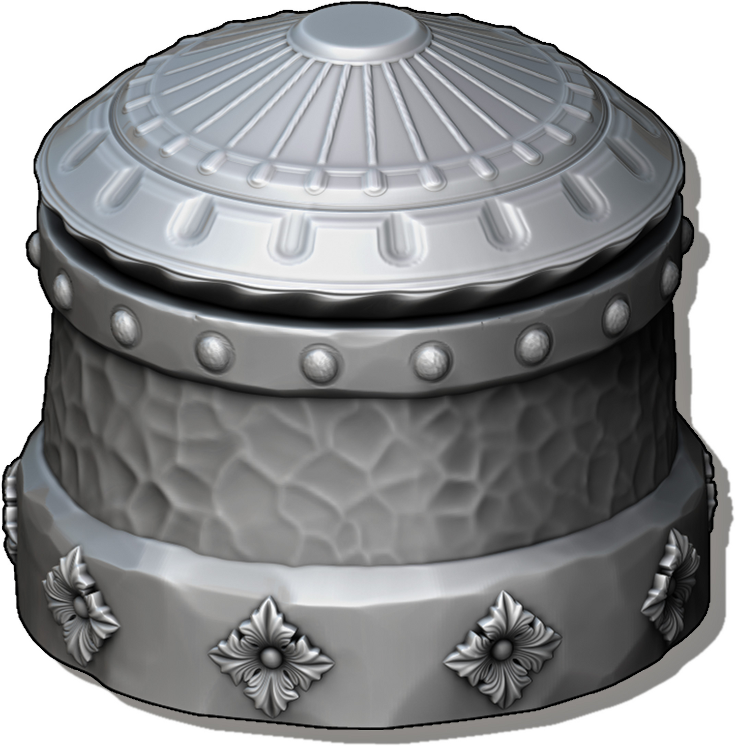 Ars Moriendi - Mythic Dice Box - Lion's Brew - DnD/TTRPG/Roleplaying/Wargames - Helios3DPrinting